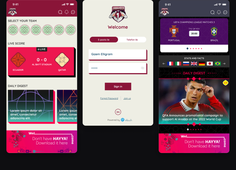 intouch white-label mobile applications