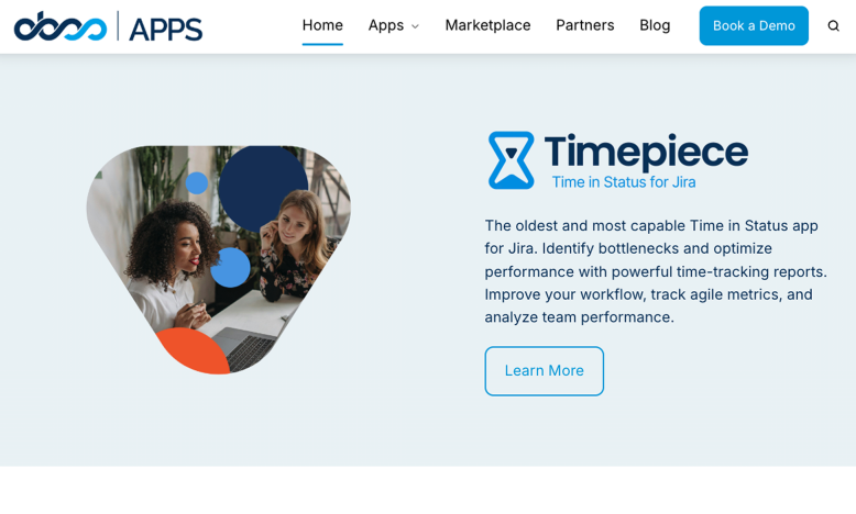 Timepiece product entry on the OBSS Apps website